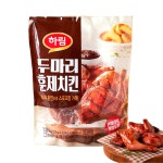 티비두마리치킨;한우리유통 | 하림 두마리 훈제치킨 270g x 4입 반마리씩 개별포장 : 트렌디유통