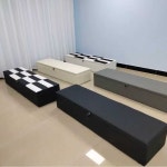 대형 수납 벤치 보관함 스툴 잠금장치 100x40cmx31cm블랙화이트 의류매장 1. 100x40cmx31cm 블랙화이트 : 만물상은근마켓