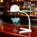 늘봄로지스 | 스모킹건 칵테일바 스모크드 훈연기 버블건 바텐더 세트 13cm 스탠드 : 홍크래프트