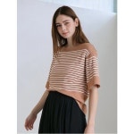 아날도바시니 스트라이프 보트넥 니트 AV07KP05M 3309869 : 지원HOK19