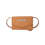 Jacquemus 자크뮈스 르 포르테 아주르 엔벨로프 넥 파우치 Light Brown 216SL004-3088-810 : Stillandall