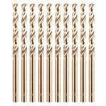 코발트 드릴 비트 세트 4.5mm - 10개 M35 트위스트 스트레이트 섕크 고속 강철 경질 금속 스테인리스 스틸 주철 드릴용 4.5MM-10PCS...