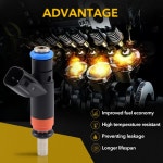 BasaltAuto 8pcs 연료 인젝터 FJ732 05037479AA 램 1500 2500 픽업 닷지 차저 듀랑고 매그넘 지프 그랜드 체로키 커맨더 V8 5.7L 6.1L...