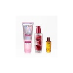 네리야타이마트 | 로레알파리 글라이콜릭 글로스 #반사판 헤어팩 200ml + 엑스트라 오디네리 오일 (택 1) 100ml 2종 세트 (+ 브라운 오일 30ml) : e경마트