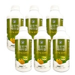 유기농 먹는 알로에 베라 겔 1050ml 6개 : 딜팡상회