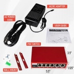 디아티크802 | POE Power 4 포트 관리되지 않는 802.3bt POE++ 익스트림 파워 기가비트 스위치 각 포트에서 90와트 총 250와트 예산 추가 4 Port (250...
