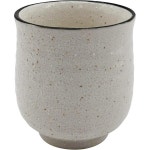 일본 직배송 Utsuwa Roan 520-0192 미노 워리 티아컵 8.1 fl oz 230 ml White Karatsu Fuchiguro Made in Japan : 마롱리빙