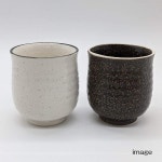 일본 직배송 Utsuwa Roan 520-0192 미노 워리 티아컵 8.1 fl oz 230 ml White Karatsu Fuchiguro Made in Japan : 마롱리빙