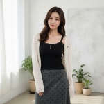 주식회사 컴텍몰 | 기본 티셔츠 이너웨어 여성용 슬리브리스 레이스 : 컴텍크몰