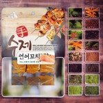 펫스토리 저염육포 육포구성 육포선물 강아지 수제 꼬치 건조간식 연어 10개 90g : 인스라이딩