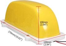 브라이트루프탑4호 | 12V LED 마그네틱 루프탑 자동차 슈퍼 브라이트 라이트 램프 3미터 전원 플러그 라인-노사인 타입/화이트 라이트(옵션 유형: 블랭크...