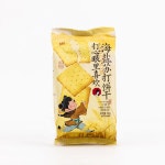하태부분정비하태소금포장 | 차얀 소다 크래커 소금 바다 맛 개별 봉지 각각 2.82온스 뉴질랜드 버터를 곁들인 바삭한 스낵 포장 부분 : 젤블블랙