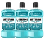리스테린 쿨민트 입냄새제거 상쾌한 가글 750ml X 3개 : 픽앤올데이
