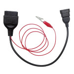피아트 3핀에서 16핀 OBDII OBD2 커넥터 어댑터 자동차 케이블 3핀 여성 진단 연장 : 단달리