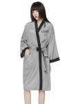 오성사우나피부관리실 | 피부관리실 가운 에스테틱 사우나 마사지 미용 피부샵 A02 그레이 (포켓 없음) : 부단마켓