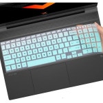 Keyboard Cover for 16.1 HP Victus 16-d 16-s 16-r 16-e 16-d0506la 16t-d100 16-s1023dx s0027 OmbreMint : 제트에이컴퍼니