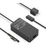 65W Surface Pro 충전기 Microsoft 10 9 8 7 6 5 4 3 X와 호환되는 Laptop 2 1 Book Go : 제트에이컴퍼니