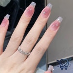 별 네일 스티커 반짝이 포인트 디자인 : 오로라베이