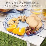 아이제이IJ 컷 디자인 플레이트 접시 샐러드 접시·소접시 투명 클리어 직경 20cm 식기세척기 사용 가능 내열 100도, 평생 깨지지 않는 책...