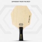 HUIOP 5겹 퓨어 우드 탁구 라켓 육각 배트 패들 : 트랜픽숍