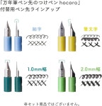 선원 만년필 펜 호코로 교체 팁 캘리그래피 870853700 Brushstrokes 1 Count (Pack of 1) : 미드나잇몰52