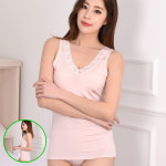 수정상회메리야스 | 필성 천연 인견 레이스 여성 런닝 나시 인견런닝 여자메리야스 : 구월오천상회
