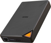 미라클SSM | 여행용 WiFi 핫스팟이 있는 SSK 1TB 개인 클라우드 외장 무선 하드 드라이브 휴대용 NAS 스토리지 태블릿 노트북용 자동 백업 커넥트 SD 카드...