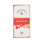 럭스브로(LUXBRO) | 브로디스 티 브렉퍼스트 스코틀랜드에서 수입 카운트 티백 20개(1팩) Breakfast Tea 20 Count (Pack of 1) : 럭스365