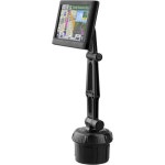 자전거 GPS 마운트 브라켓 거치대 Garmin 가민용 조절 가능한 암이 있는 카 컵 홀더 가민 누비 데즐 드라이브용 교체 볼 드라이브스마트 주모...