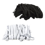 명동양품수선 | 6골 고탄력 납작 고무줄 9M x 6mm 흰색 검정 수선용 만들기용 수선부자재 : 양품탐구생활