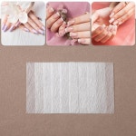 Hadves 100 PCS 섬유 유리 네일 랩 연장 키트 수리 실크 종이 타월 DIY 아트 프로텍터 여성용 강화 액세서리 홈 살롱 파손 : 비오름유통
