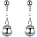 11786243 피어싱 액세서리 Jewelry 10m Buddha Beads Earrings Fashion Ball Silver Women/스테인레스/Anti-allergy/S : 육육코퍼레이션
