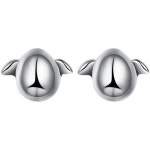 11786074 피어싱 액세서리 Jewelry Small and Exquisite Silver Earrings Angel Women/스테인레스/Anti-allergy/Silve : 육육코퍼레이션
