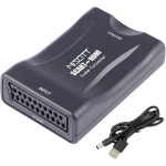 MISOTT 비디오 인코더 영상 변환기 Scart HDMI 어댑터 입력 출력 : 구대dream