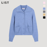 리스트 패치 포켓 울 혼방 가디건_TSKCDO82680 : LIST