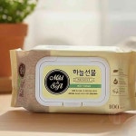 삼안 하늘선물 물티슈 캡형 100매 캡형물티슈 : 삼안샵