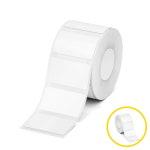 MF02 라벨지B 투명 40x20mm 1개 투명스티커 파일네임택 라벨스티커 : 천경이상회