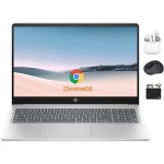 학생 비즈니스용 HP 크롬북 15.6인치 HD 플래그십 노트북... 8GB RAM 320GB 스토리지 64GB eMMC 256GB 카드 웹캠 W 8 GB : 제트에스컴퍼니