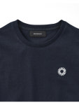 999휴머니티 999HUMANITY EVERYDAY EASY LOGO HALF TEE DARK NAVY : TRIPLE STORE