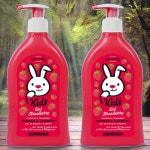 사노산 피부 보호 클렌저 세정력 좋은 클렌저 키즈 샤워앤샴푸 스트로베리 2개 400ml : 디비티컴퍼니
