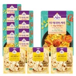 티아시아키친 게살 푸팟퐁 커리, 170g, 9개 + 버터난 8장 3개 : 미스터우라이프