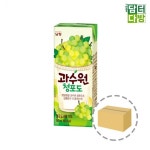 유치원 소풍 간식 남양유업 과수원 청포도 주스 190ml 24팩 팩음료 과일음료 : 아코시엘르3