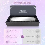 블링카 리어 뷰 미러 라인스톤 크리스탈 다이아몬드가 있는 액세서리 여성용 액세서리블랙 : 아벨라투