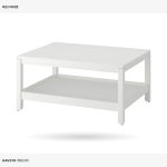 이케아 하브스타 커피테이블 화이트 904.042.66 100x75cm 거실테이블 사이드테이블 : 트렌드쇼핑센터