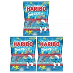 벌크커피 김포학운점(Bulk coffee gimpo hakun) | Haribo Sour Smurfs Pack of 3 (4oz Bags) Sweet and Coated Gummy Candy in a King Sweets Bulk Bag : 풀니스마켓