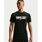매장정품 나이키 NIKE 남성 드라이 핏 티셔츠 - 블랙 HV4188-010 OFNAP 1471791 : 케이오스