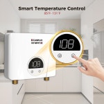 믹샤일리스지점 | CAMPLUX 3.5kW 120V 싱글 싱크 수도꼭지 탱크리스 전기 온수기 CSA 사용 지점 자가 변조 및 에너지 절약 승인 3.5kW : 헬로마치팩토리