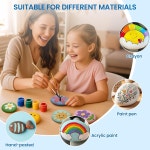 Rokraft 100 PCS 대형 2.15-3.25 플랫 리버 스톤 매끄러운 자연 장식 바위 정원용 조경 및 돌 홈 데코 : 카인드어반