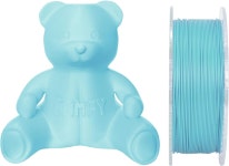 PETG 3D 프린터 필라멘트 - 편안한 소재의 탄소 실험실 테스트 FDA 준수 안전 1.75mm 1kg 정확도: +/- Matte Ice Blue : Bearlion 베어라이언