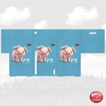 피그헤드 랩(Pighead lab) | 헤드 케이스 디자인 공식 라이선스 동물 클럽 인터내셔널 피그 페이스 게임 콘솔 랩 및 Xbox 시리즈 X와 호환되는 컨트롤러 스킨 번들 Pig...